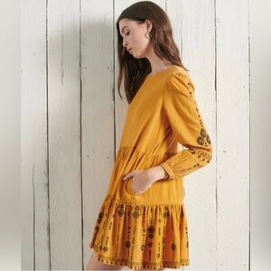 SuperDry Anisa Embroidered Dress